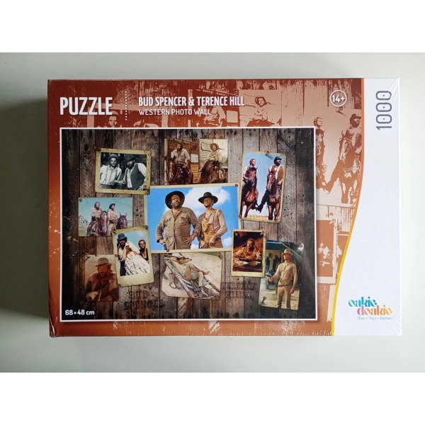 Bud Spencer & Terence Hill Puzzle Western Photo Wall (beschädigte Schachtel)