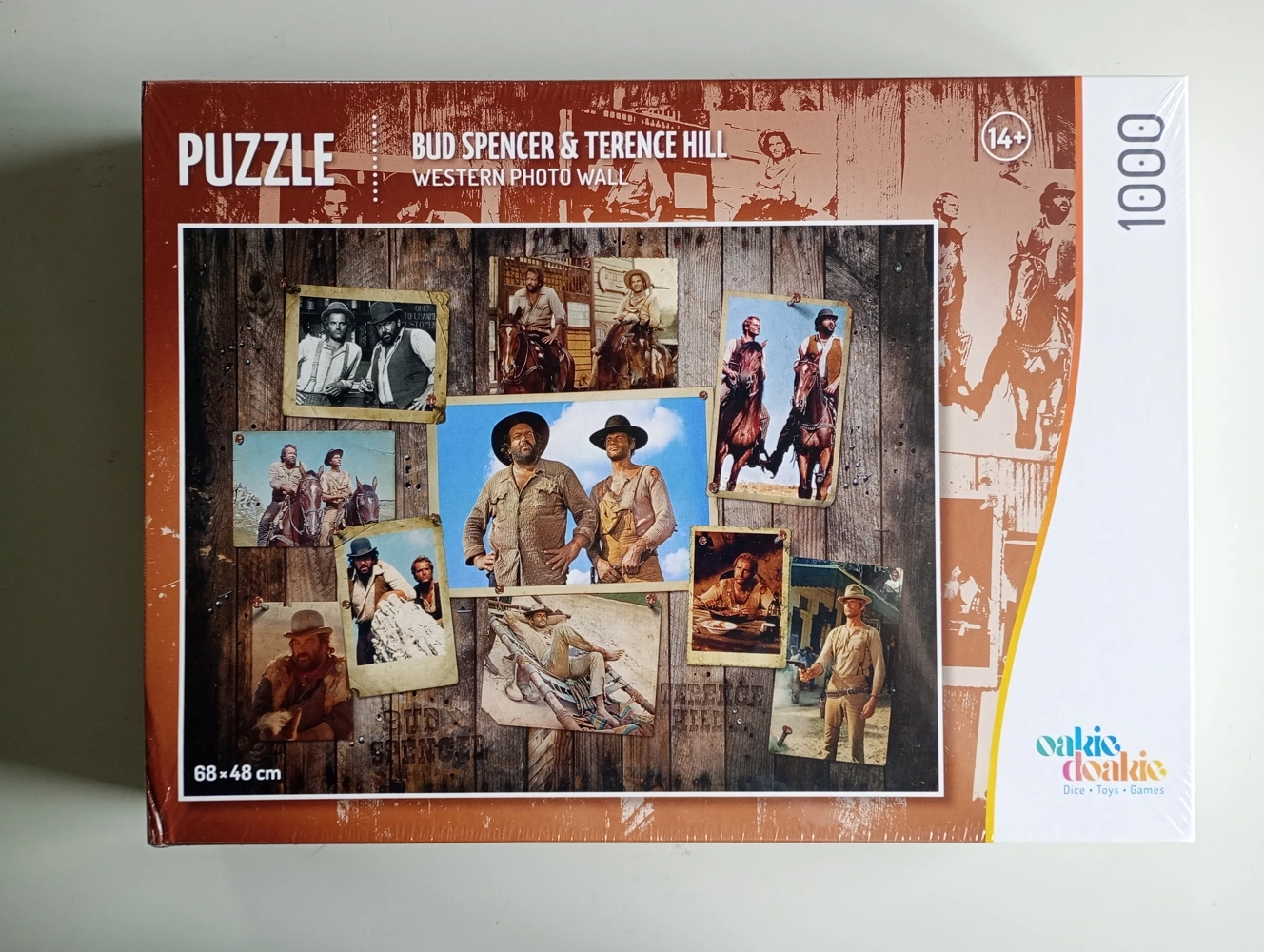 Bud Spencer & Terence Hill Puzzle Western Photo Wall (beschädigte Schachtel)