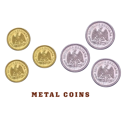 Pax Porfiriana Metal Coins