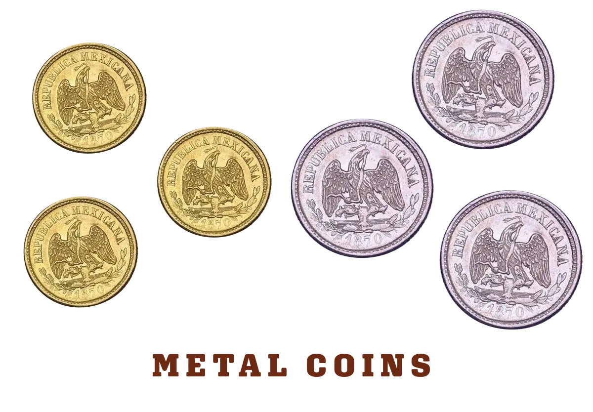 Pax Porfiriana Metal Coins