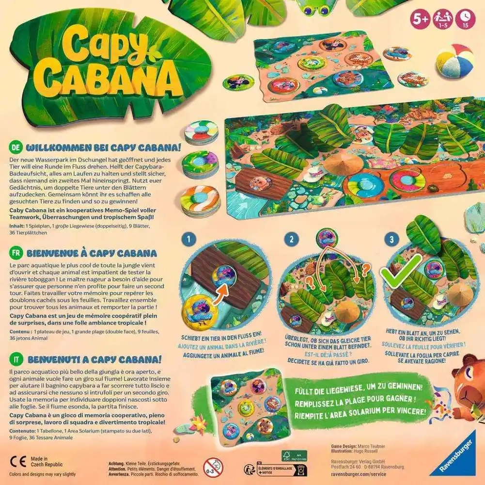 Capy Cabana - DE/FR/IT