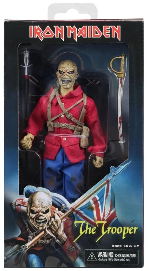 Iron Maiden Retro Actionfigur Trooper Eddie 20 cm