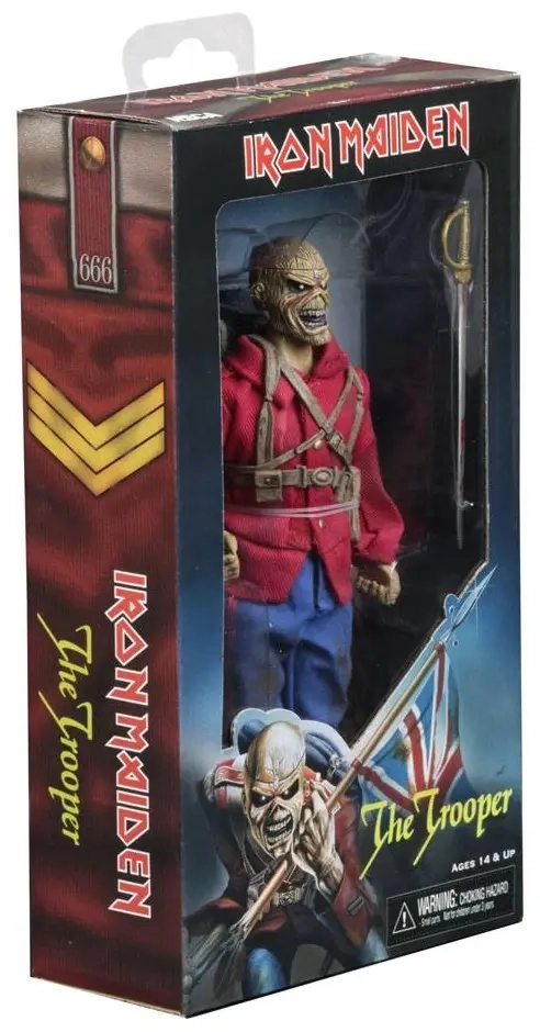 Iron Maiden Retro Actionfigur Trooper Eddie 20 cm