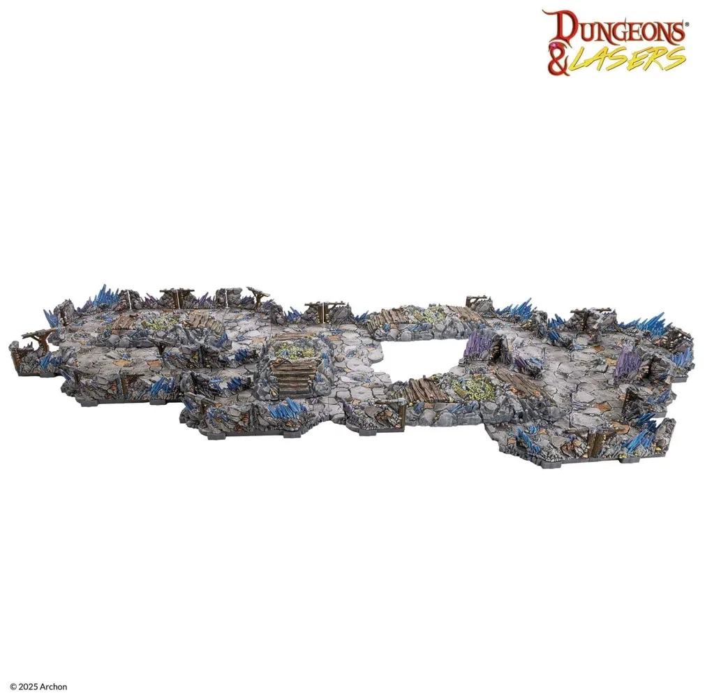 Dungeons & Lasers Deep Mines Prepainted