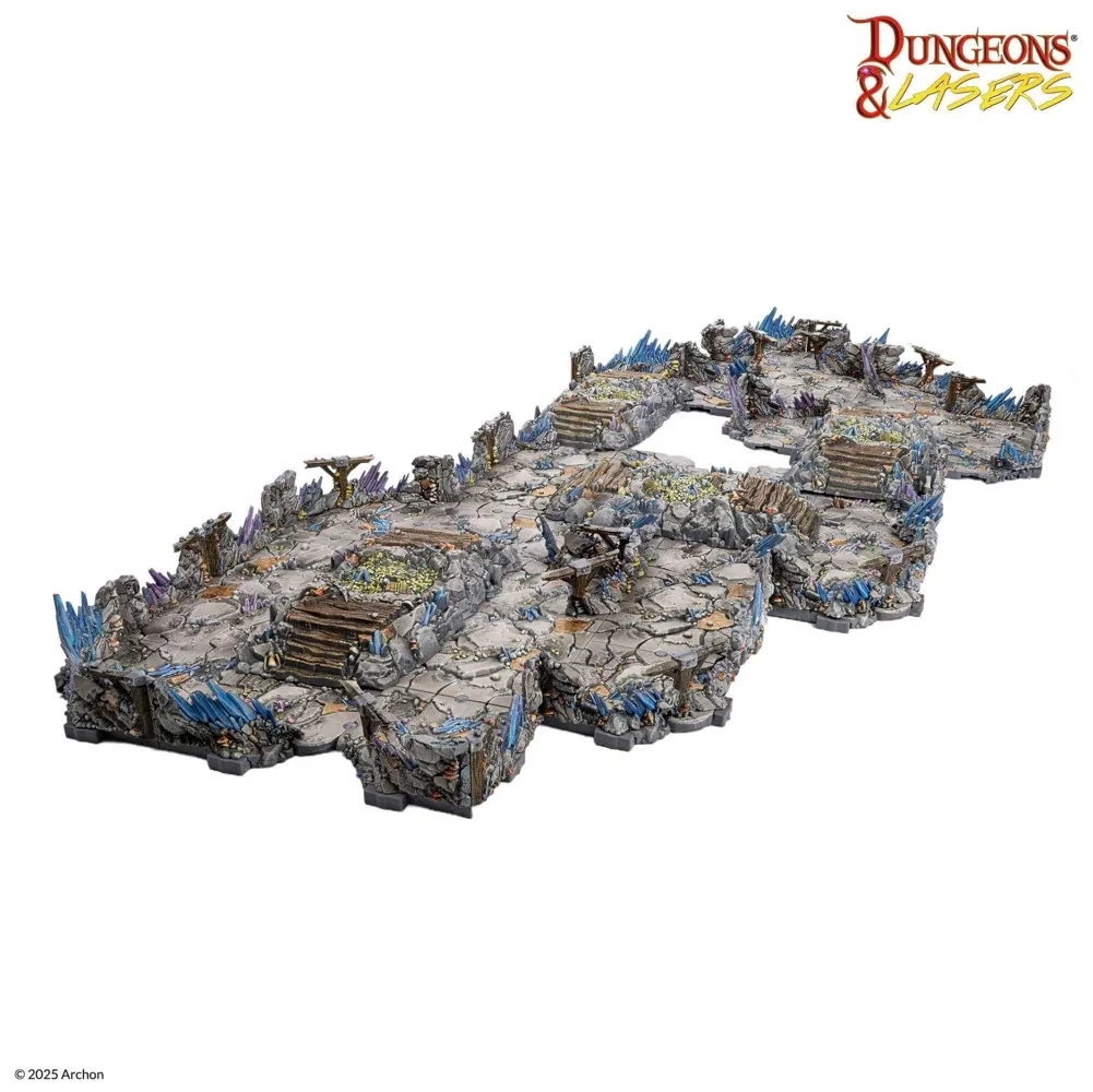 Dungeons & Lasers Deep Mines Prepainted