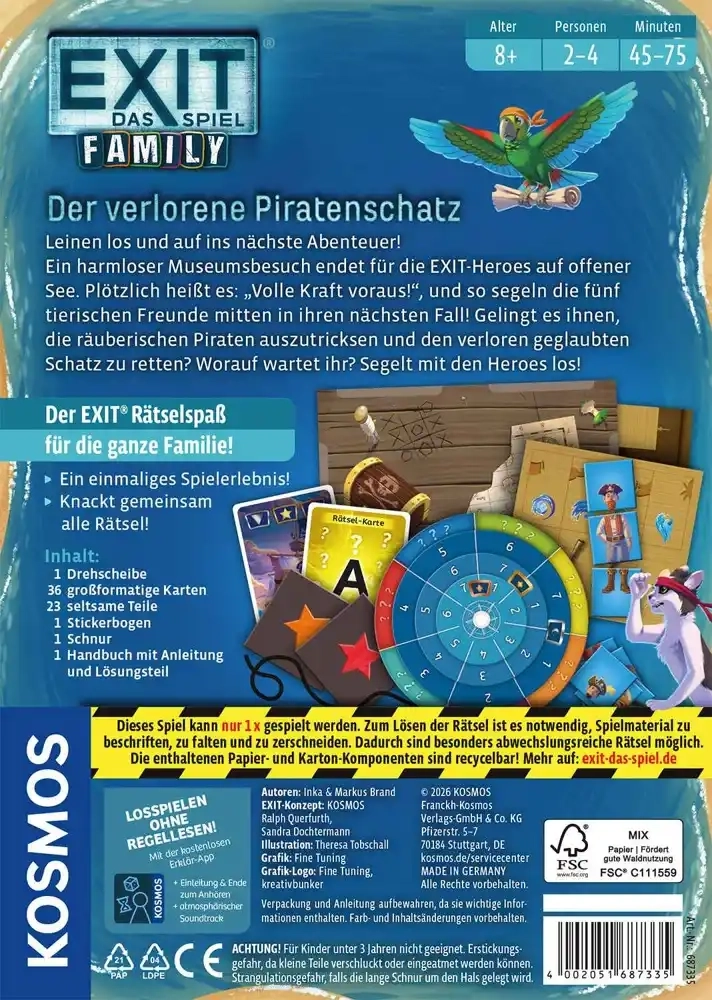 EXIT: Das Spiel - Der verlorene Piratenschatz (Family) - DE