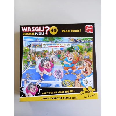 Panik auf dem Padelplatz! - Wasgij Original 49 (Beschädigte Verpackung)