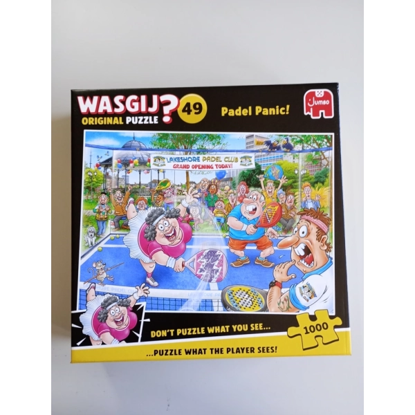 Panik auf dem Padelplatz! - Wasgij Original 49 (Beschädigte Verpackung)