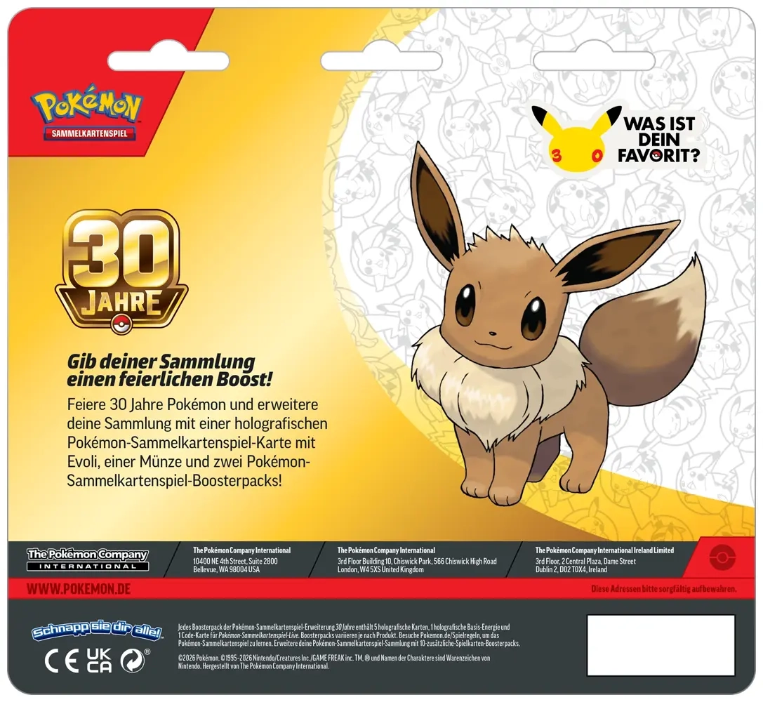 30th Celebration 2-Pack Blister - DE
