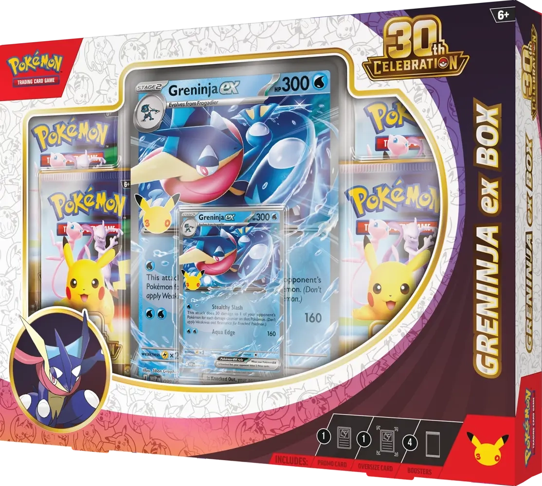 30th Celebration Greninja ex Box - EN