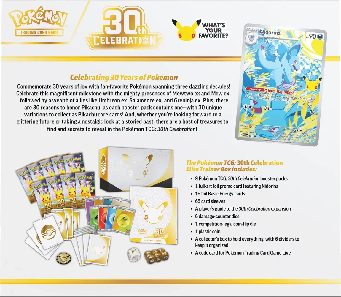 30th Celebration Elite Trainer Box - EN