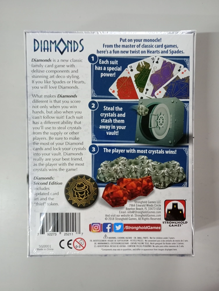 Diamonds: Second Edition - EN (gequetschte Ecke)