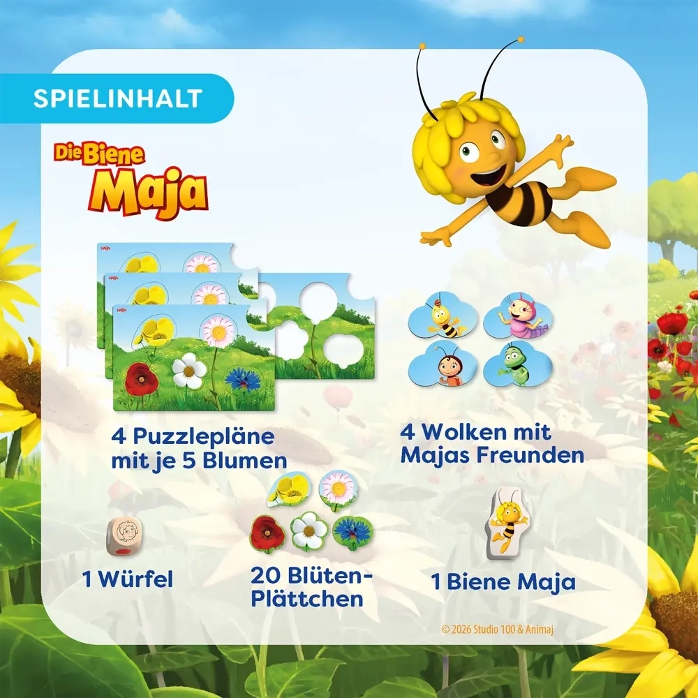 Meine ersten Spiele - Die Biene Maja - Blumenwiese - DE