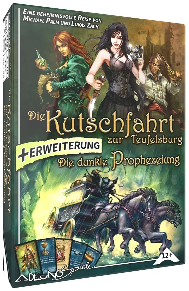 Die Kutschfahrt zur Teufelsburg inkl. Die dunkle Prophezeiung Erweiterung - DE