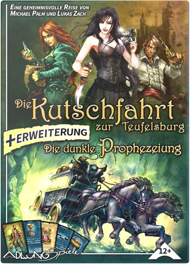 Die Kutschfahrt zur Teufelsburg inkl. Die dunkle Prophezeiung Erweiterung - DE