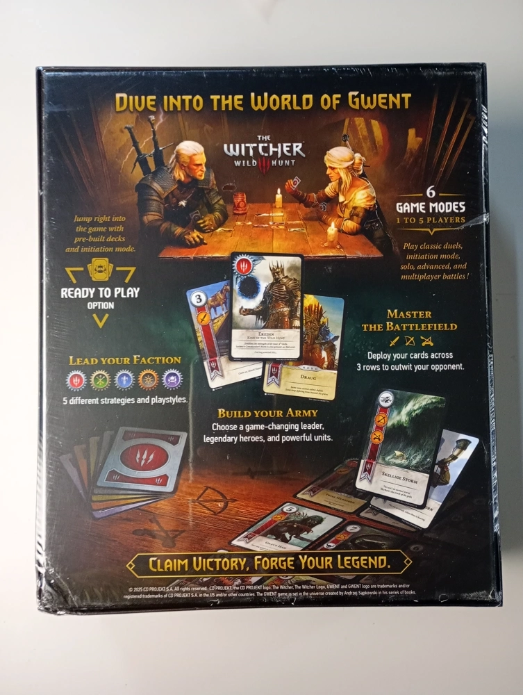 Gwent - The Legendary Card Game - EN (gequetschte Ecke)