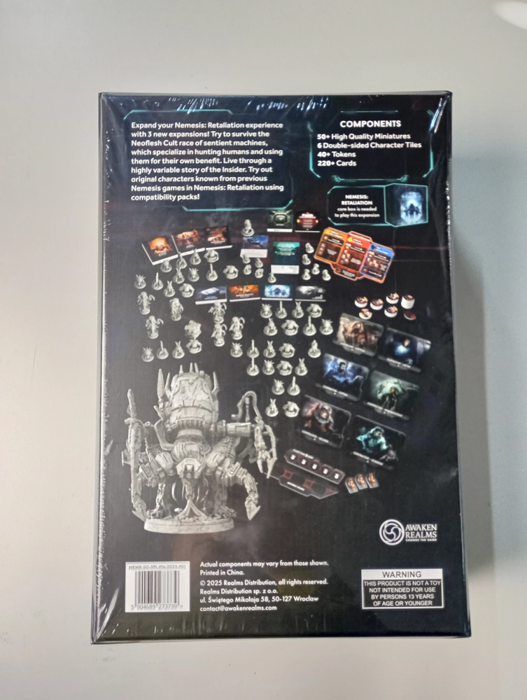 Nemesis Retaliation - Stretch Goals - EN (beschädigte Verpackung)