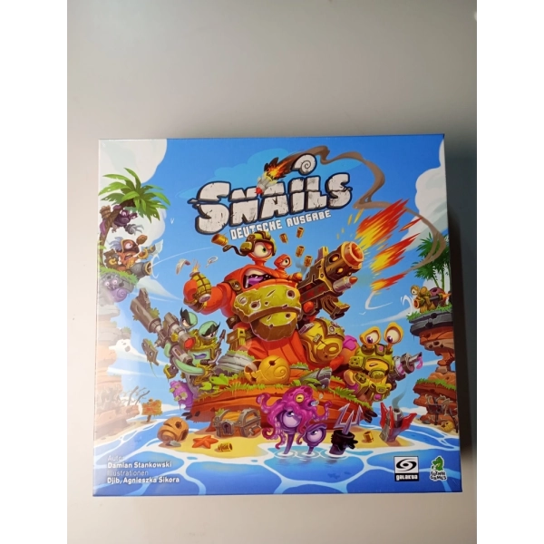 Snails: Das Brettspiel - DE (gequetschte Ecke)