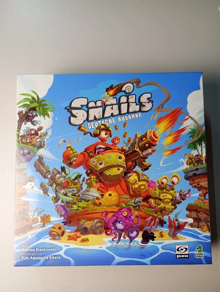 Snails: Das Brettspiel - DE (gequetschte Ecke)