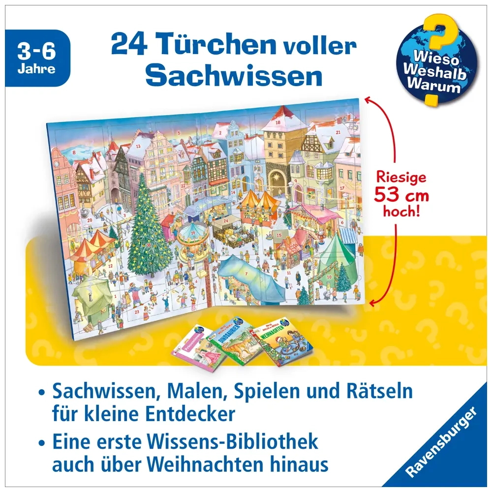 Wieso? Weshalb? Warum? Ravensburger Minis - Mein Adventskalender - 2026