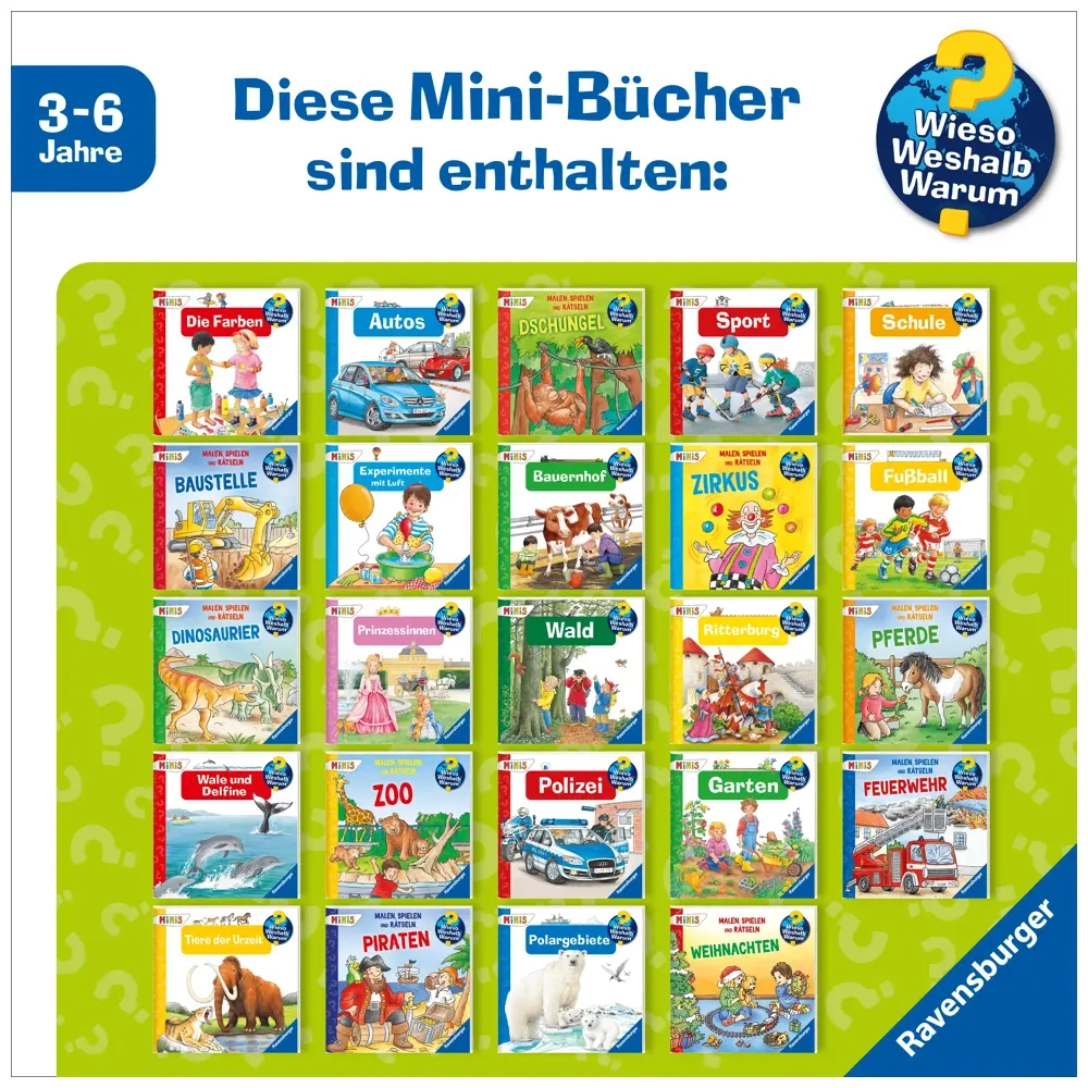 Wieso? Weshalb? Warum? Ravensburger Minis - Mein Adventskalender - 2026