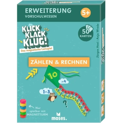 Klick Klack Klug – Kartenset Erstes Rechnen ab 5 Jahren