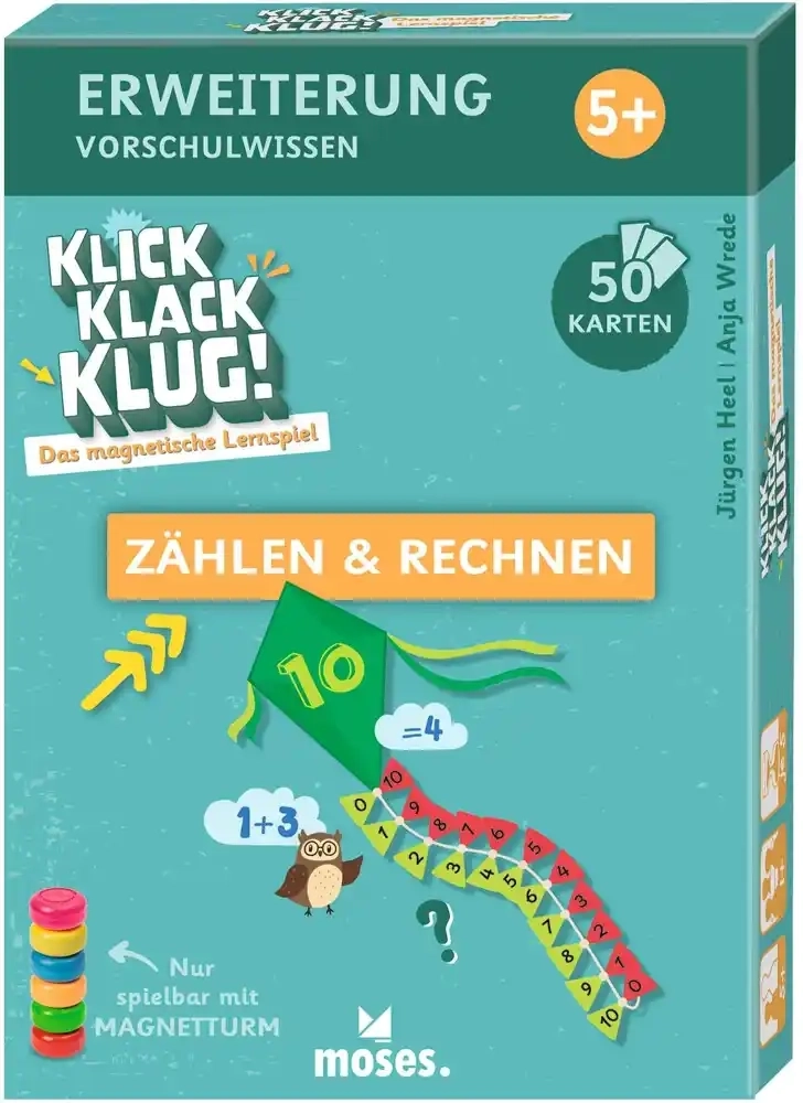 Klick Klack Klug – Kartenset Erstes Rechnen ab 5 Jahren