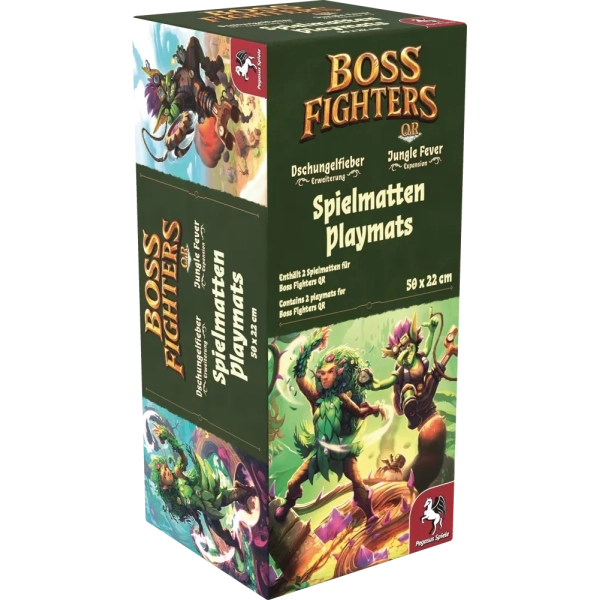 Boss Fighters QR Spielmatten: Dryade und Goblin (2 Stück)