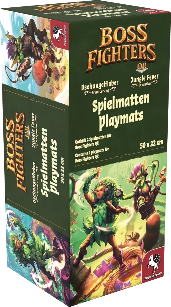 Boss Fighters QR Spielmatten: Dryade und Goblin (2 Stück)
