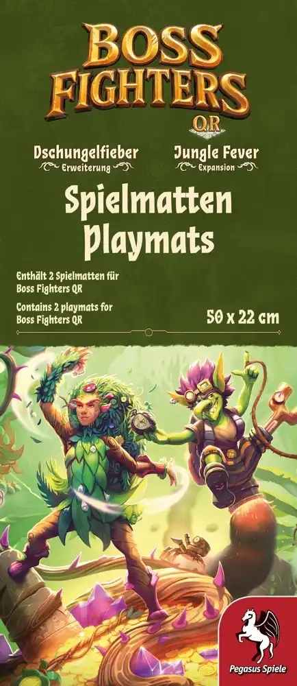 Boss Fighters QR Spielmatten: Dryade und Goblin (2 Stück)