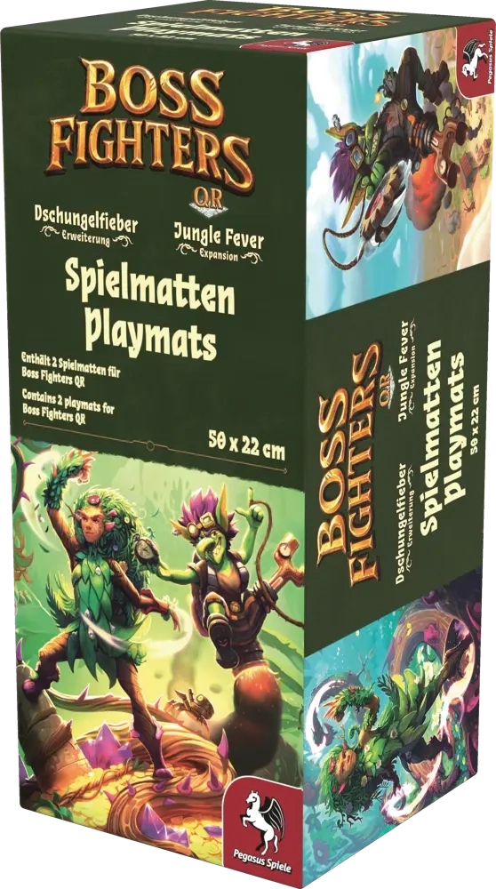 Boss Fighters QR Spielmatten: Dryade und Goblin (2 Stück)