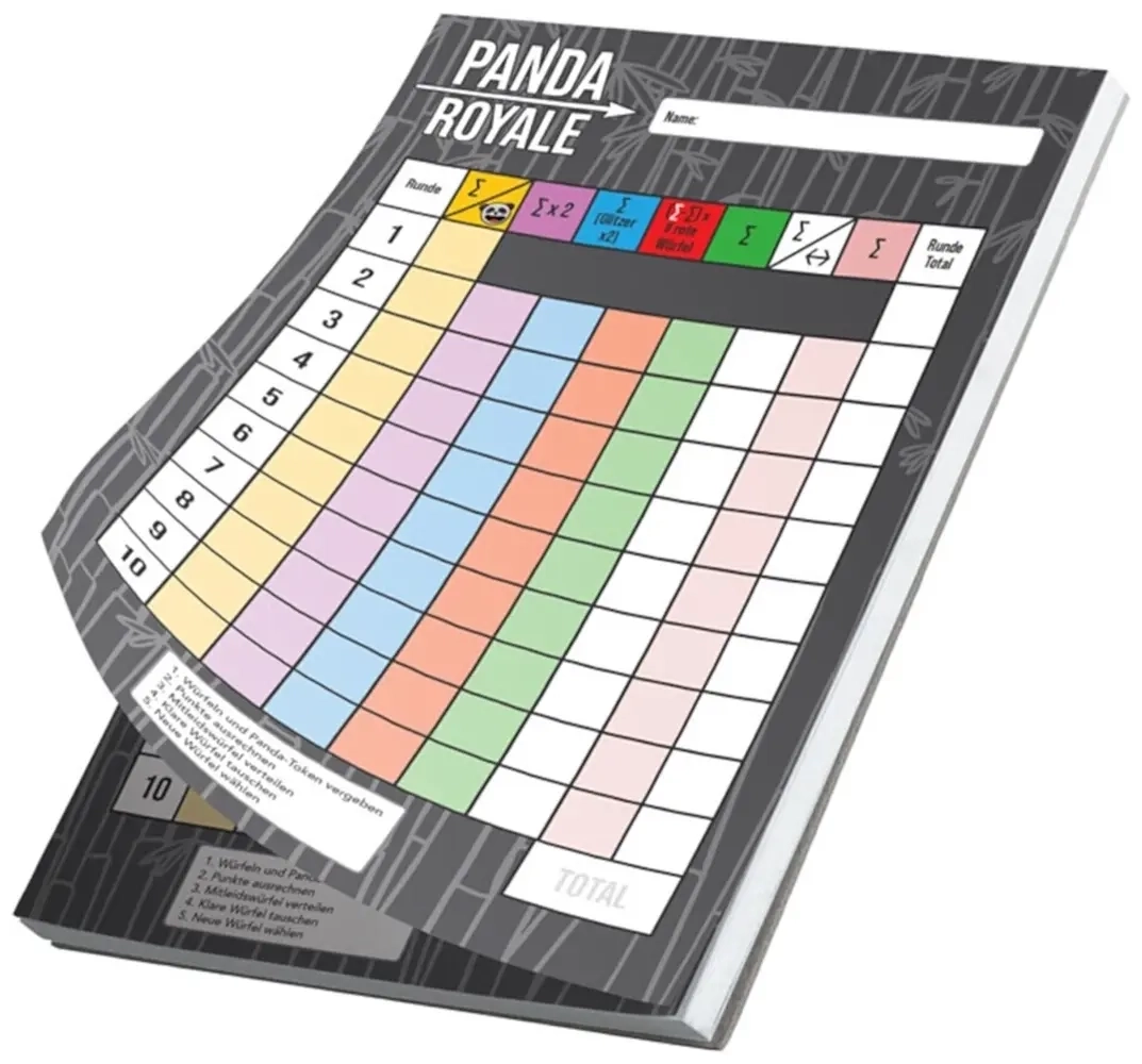 Panda Royale - Ersatzblock