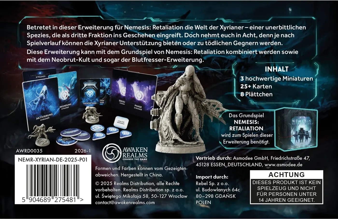 Nemesis: Retaliation – Xyrianer - Erweiterung