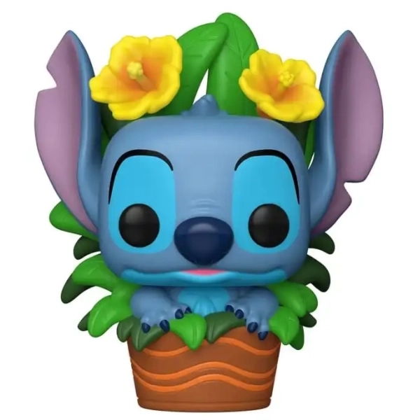 Lilo & Stitch - Funko POP! Stitch (Plants) Vinylfigur 9 cm