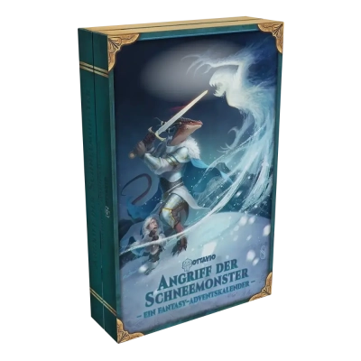 Angriff der Schneemonster: Ein Fantasy-Adventskalender - DE