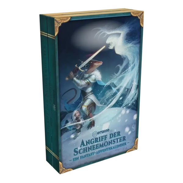 Angriff der Schneemonster: Ein Fantasy-Adventskalender - DE