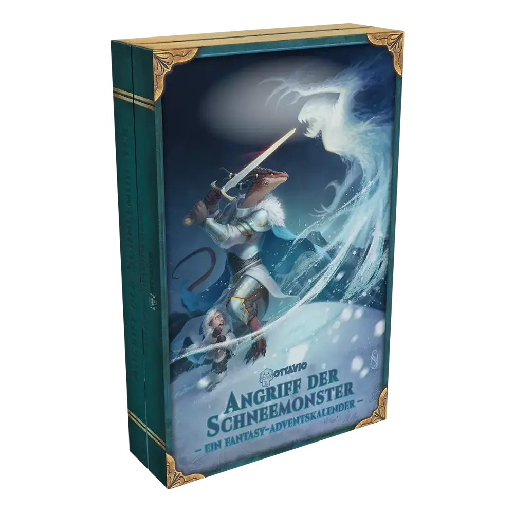 Angriff der Schneemonster: Ein Fantasy-Adventskalender - DE