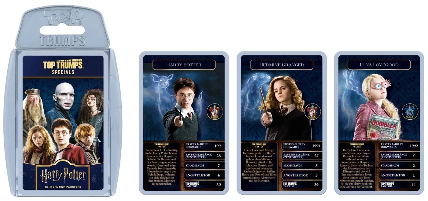 Top Trumps - Harry Potter - Die grössten Hexen und Zauberer - DE (2026)