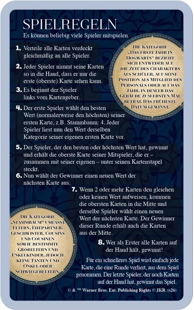 Top Trumps - Harry Potter - Die grössten Hexen und Zauberer - DE (2026)