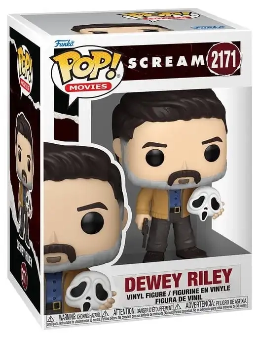 Scream - Funko POP! Dewey Riley Vinylfigur 9 cm