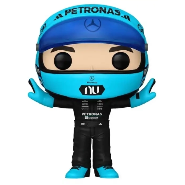 Formel 1 - Funko POP! Racing George Russell (T-Pose) Vinylfigur 9 cm