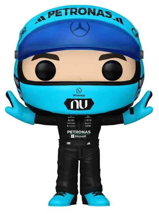 Formel 1 - Funko POP! Racing George Russell (T-Pose) Vinylfigur 9 cm