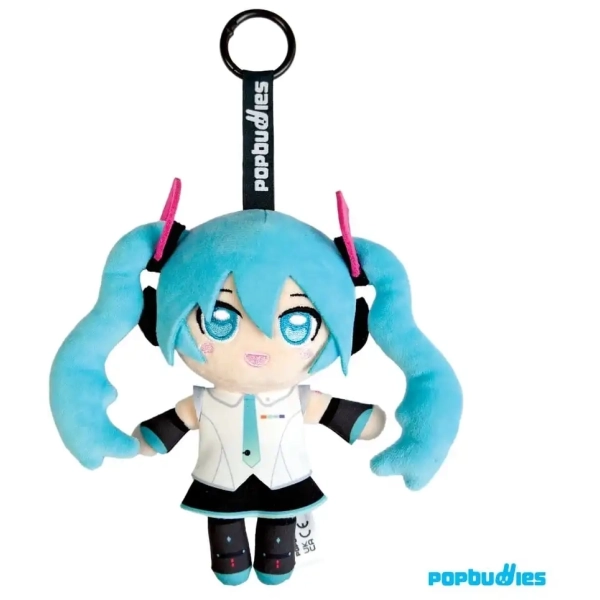 Hatsune Miku V4X Plüsch-Schlüsselanhänger 15 cm