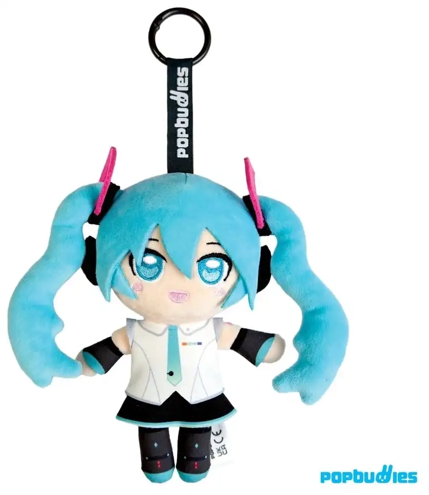 Hatsune Miku V4X Plüsch-Schlüsselanhänger 15 cm