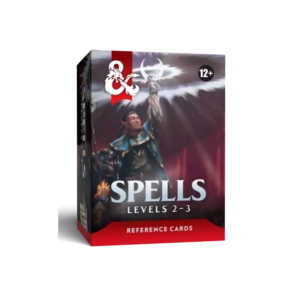 Dungeons & Dragons - Spell Reference Cards Levels 2-3 - EN