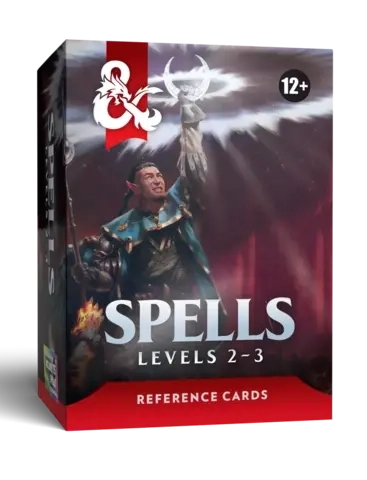 Dungeons & Dragons - Spell Reference Cards Levels 2-3 - EN
