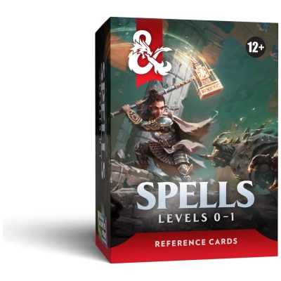 Dungeons & Dragons - Spell Reference Cards Levels 0-1 - EN