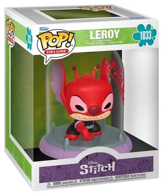 Disney Stitch - Funko POP! Deluxe Leroy Vinylfigur 15 cm