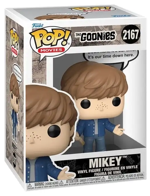 The Goonies - Funko POP! Mikey mit Sprechblase Vinylfigur 9 cm
