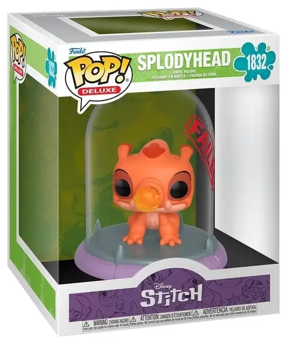 Disney Stitch - Funko POP! Deluxe Splodyhead Vinylfigur 9 cm